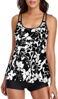 Black And White Flowers