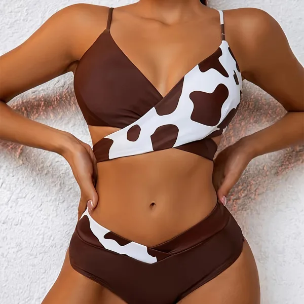Luna Backless High-Waist One-Piece Swimsuit