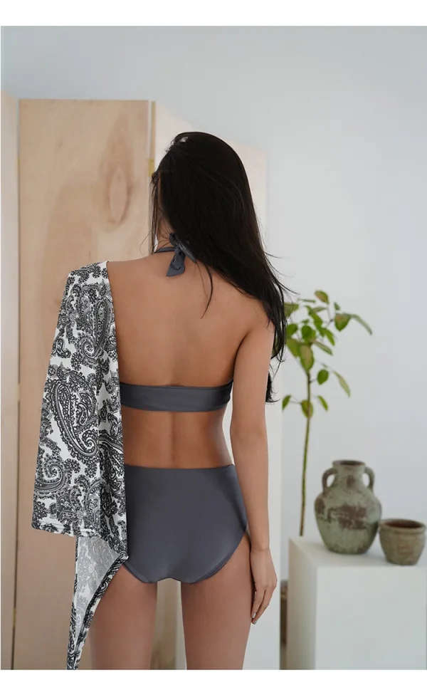 Astra Deep V-Neck One-Piece Swimsuit