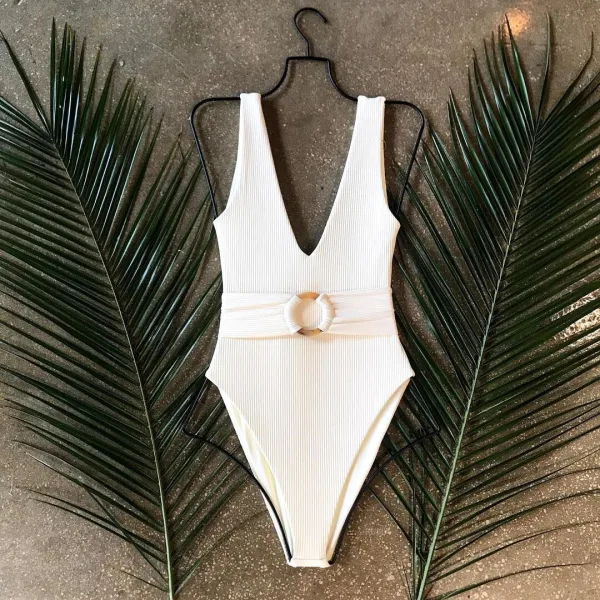 Astra Belted One-Piece Swimsuit
