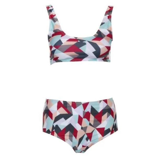 Diamond Print One-Piece Swimsuit
