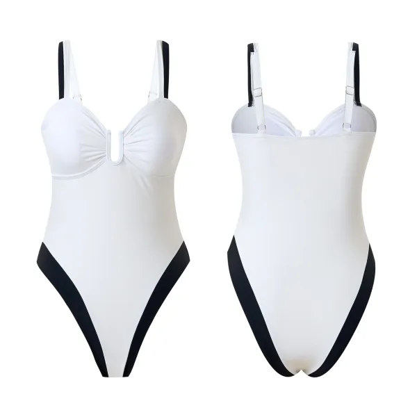 Luna Patchwork One-Piece Swimsuit