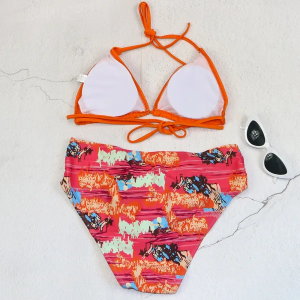 Classic Tie-Waist Bikini Set