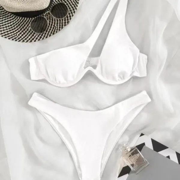 Minimalist Solid Bikini Set