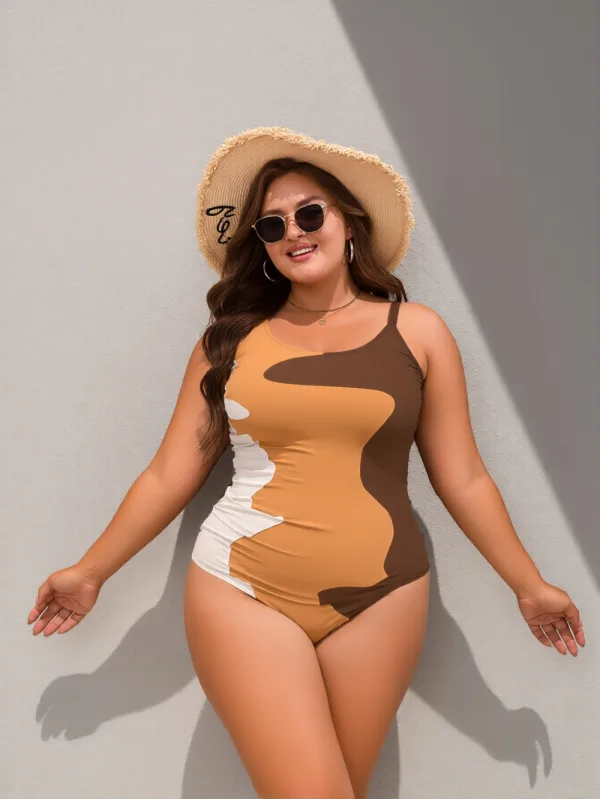 Classic One-Piece Swimsuit in Extended Sizing