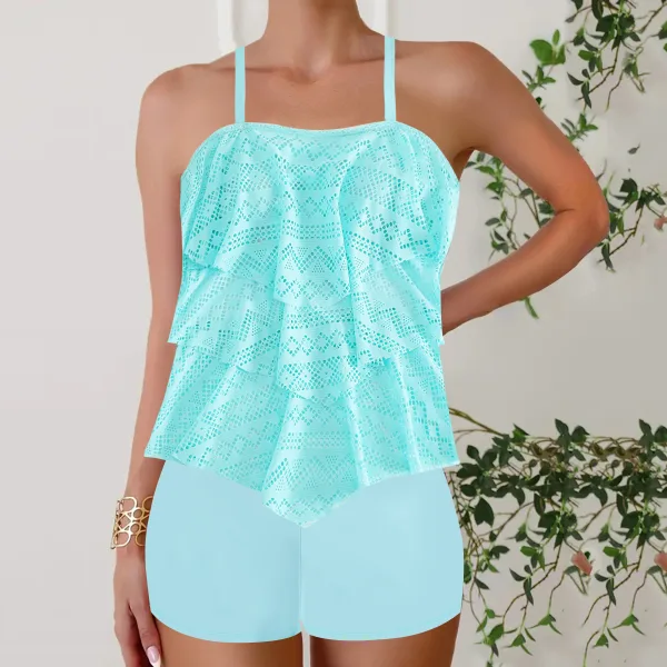 Classic Skirted One-Piece Swimsuit