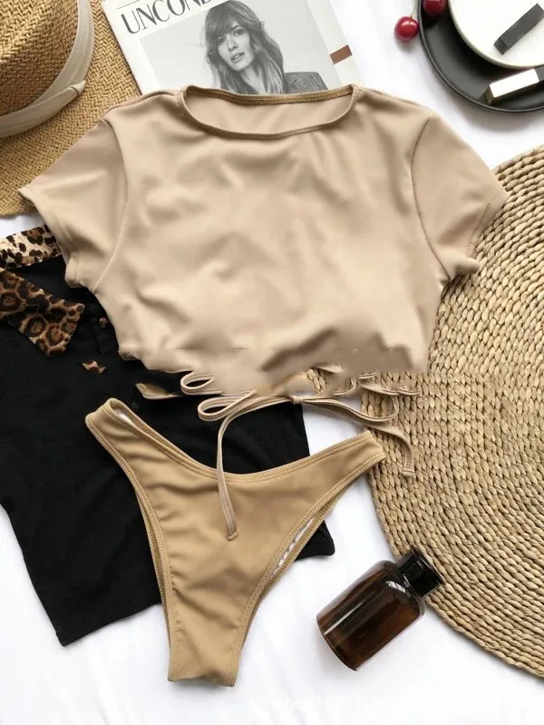 Classic Backless Bikini Set