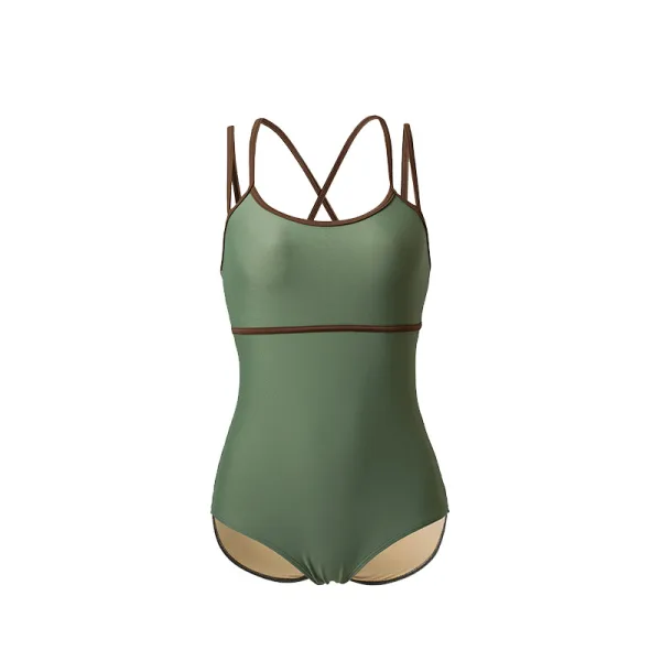 Minimalist Backless One-Piece Swimsuit