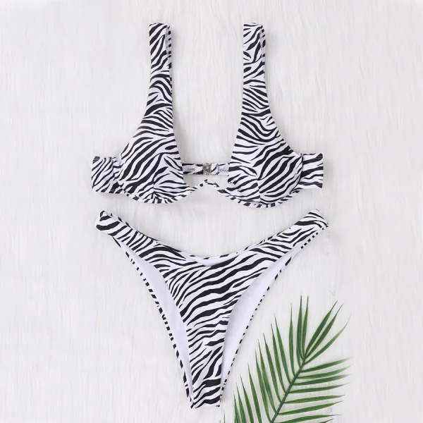 Double-Strap One-Piece Swimsuit