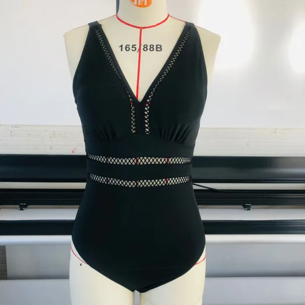 Verona Mesh-Detail One-Piece Swimsuit