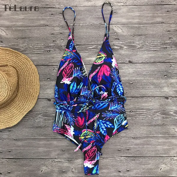 Classic One-Piece Swimsuit in Versatile Solid Tones