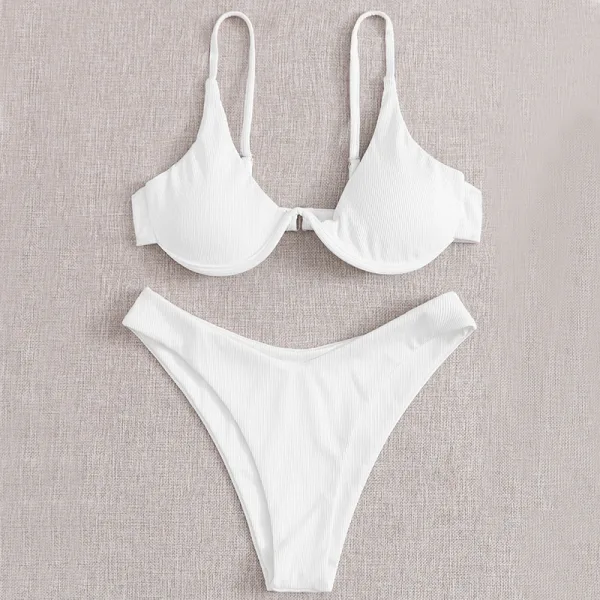 Essential Solid Bikini Set