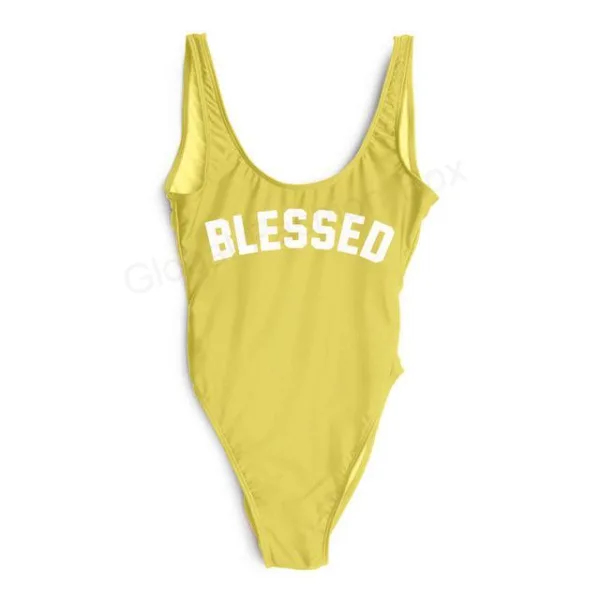 Blessed One-Piece Swimsuit