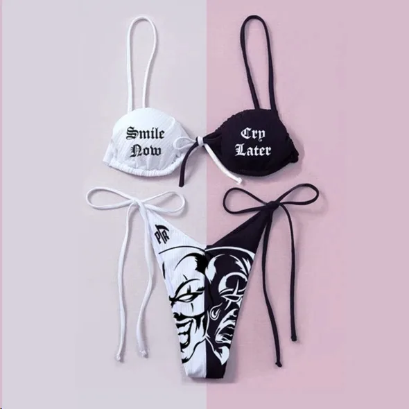 Minimalist White Bikini Set