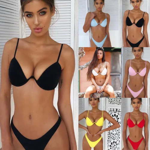 Classic Minimalist Two-Piece Bikini Set