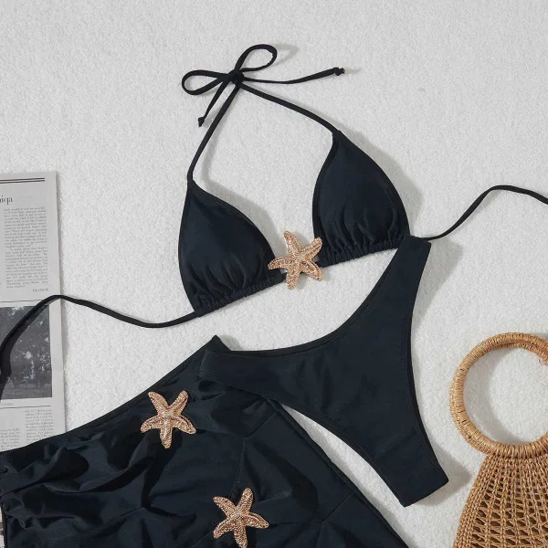 Astra Star-Print Bikini Set
