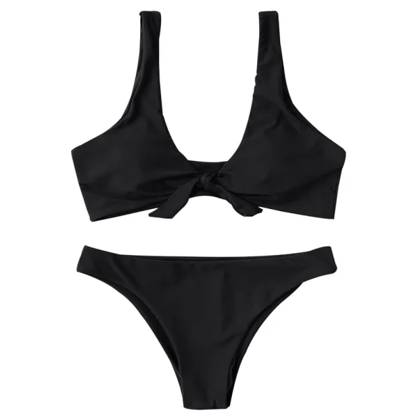 Classic Solid Bikini Set