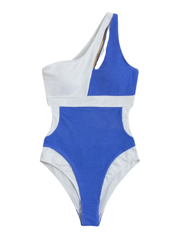 Coastal Colourblock One-Piece Swimsuit
