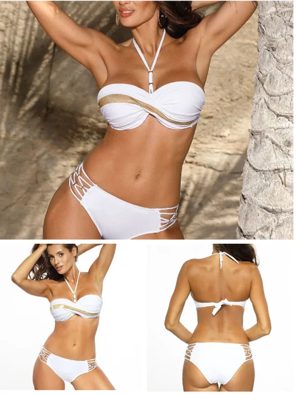 Essential Solid Colour Bikini Set