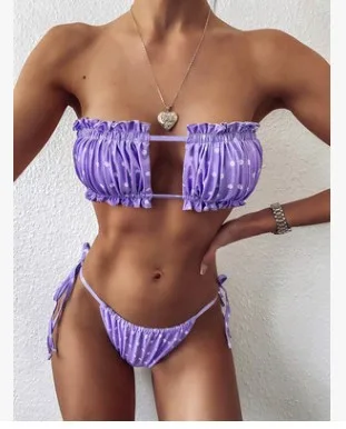 Minimalist Thong Bikini Set
