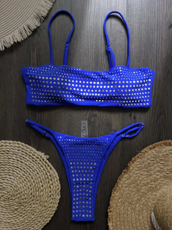 Minimalist Thong Two-Piece Swimsuit