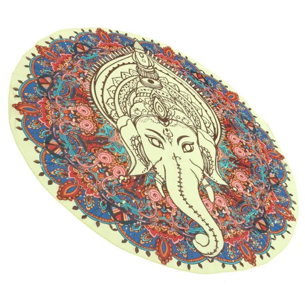 Bohemian Elephant Print Beach Wrap