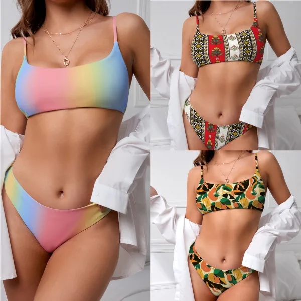 Reversible Gradient Bikini Set
