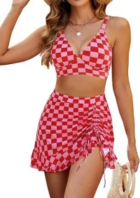 Red Large Plaid