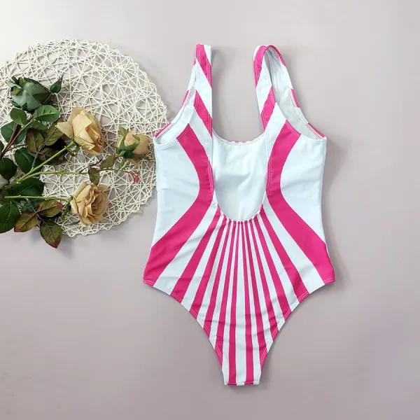 Sereia Striped One-Piece Swimsuit