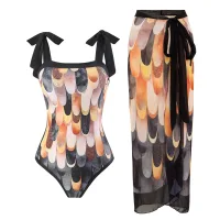 Y118 Black Feather Suit