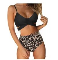 Black With Leopard Print