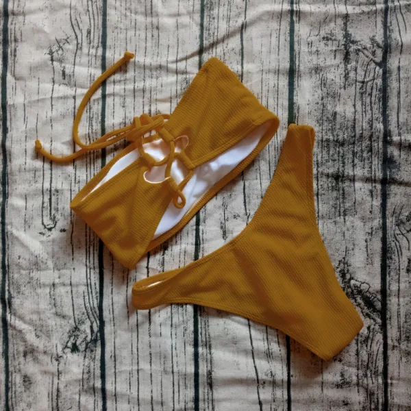 Essential Solid Bikini Set