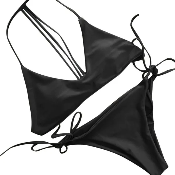 Minimalist Solid Bikini Set