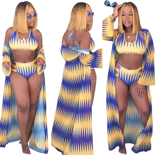 Solaris Printed Bikini Set