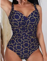 Navy Blue Lines