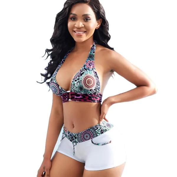 Astra High-Waist Bikini Set