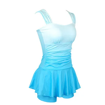 One-Piece Skirted Swimsuit