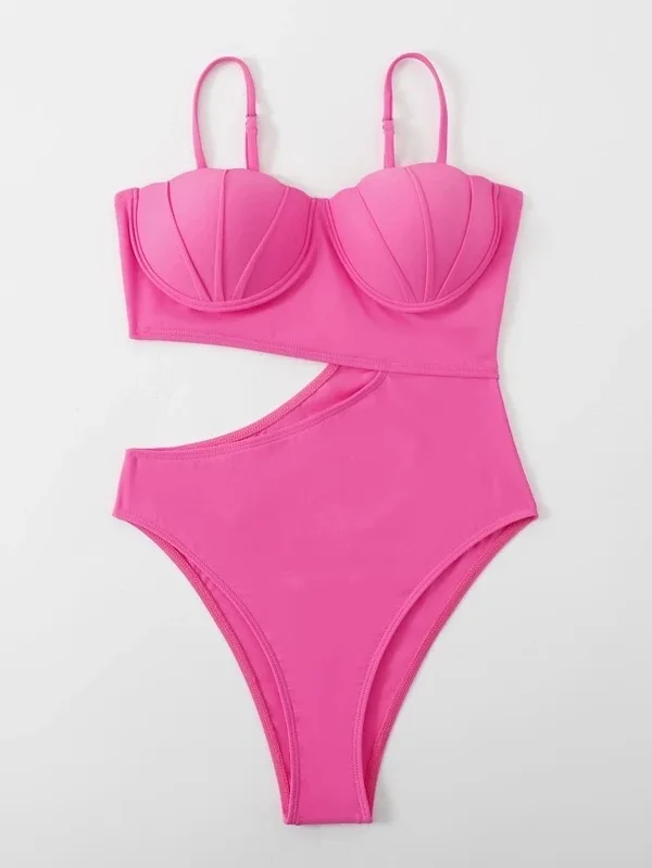 Classic Minimalist One-Piece Swimsuit