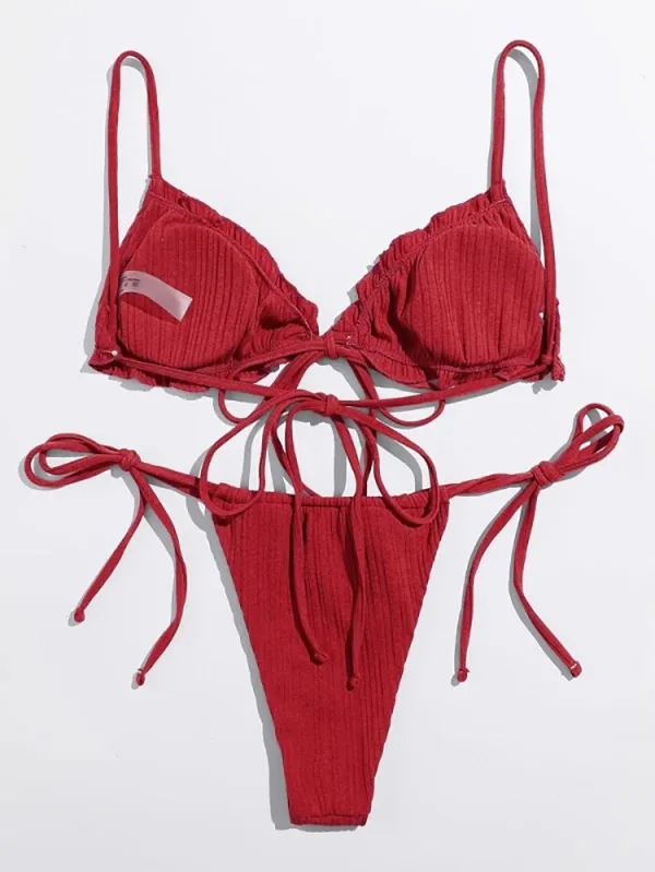 Minimalist Triangle Bikini Set