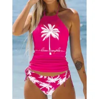 Rose Pink Coconut Print