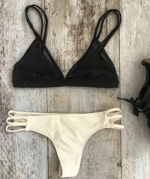 Coastal Print Bikini Set