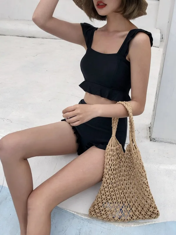 Classic Black Two-Piece Bikini Set