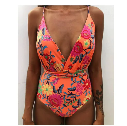 Classic Backless Monokini One-Piece Swimsuit