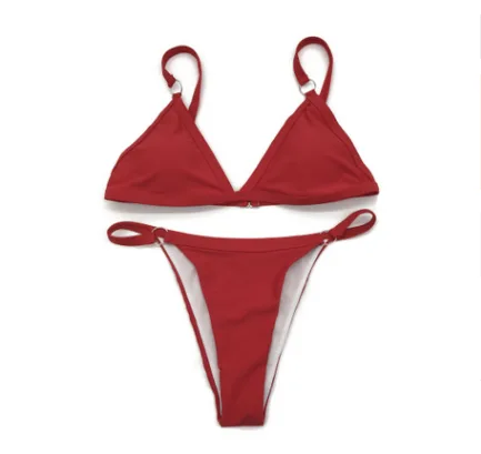 Minimalist Triangle Bikini Set