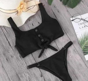 Classic Lattice Bikini Set