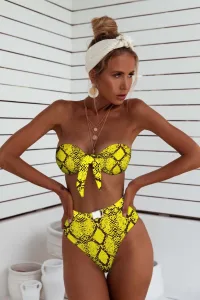 Yellow Snake Pattern