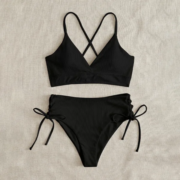 Classic High-Waist Bikini Set