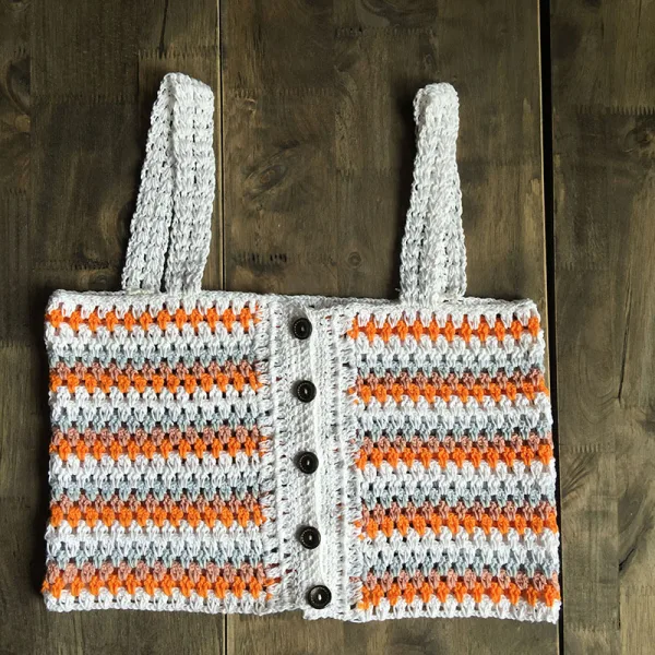 Coastal Crochet Bikini Top