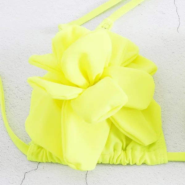Minimalist Three-Piece Bikini Set