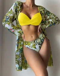Yellow Green Leaves